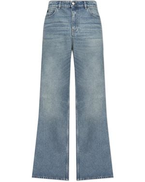 Courreges Jeans With Logo - Blue