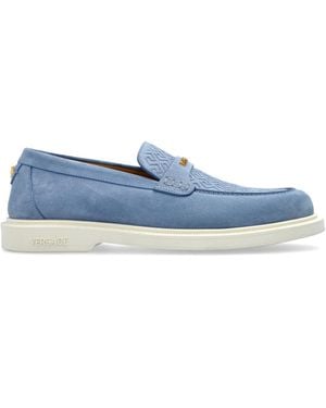 Versace Shoes Type Loafers - Blue