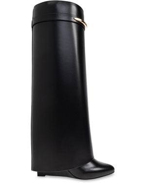 Givenchy Wedge Heel Boots - Black