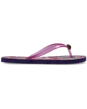 Kurt Geiger Rubber Flip-Flops "Kensington" - Purple