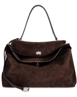 Balenciaga Rodeo Top L Bag - Brown