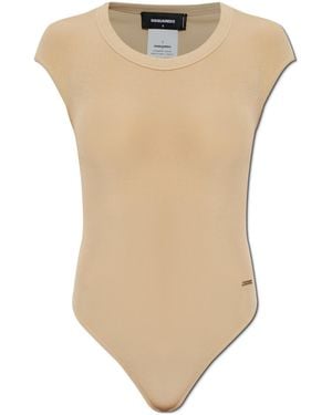 DSquared² Body With Logo Appliqué - White