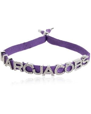 Marc Jacobs Bracelet With Logo - Purple