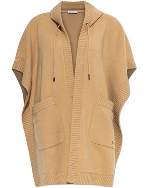 Burberry Poncho 'Rodie' - Natural