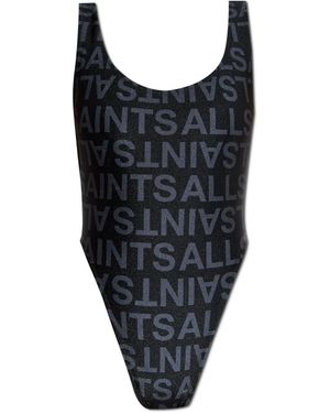 AllSaints One-Piece Swimsuit Cay - Black