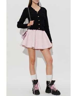 Ganni Flared Skirt - Pink