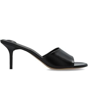 Jacquemus Heeled Mules "Cubisto" - Black