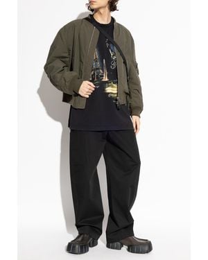 Vetements T-Shirt With Print - Black