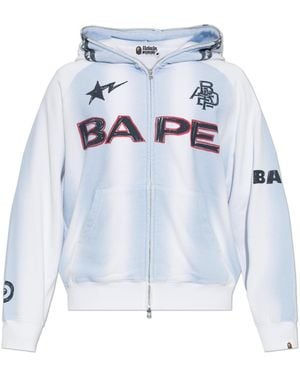 A Bathing Ape Hoodie - White