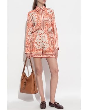 Fendi Silk Shirt - Orange