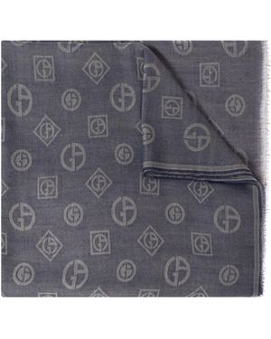Giorgio Armani Cashmere Scarf - Grey