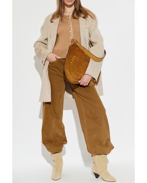Isabel Marant Short Coat "Colbya" - Natural