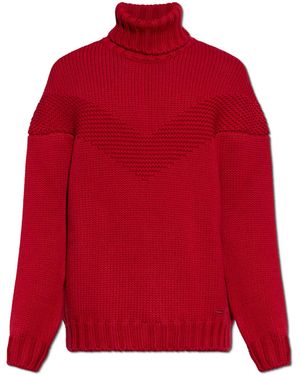 DSquared² Wool Turtleneck - Red