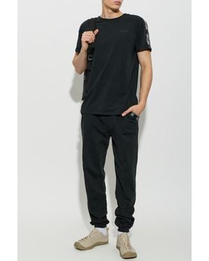 Moschino T-Shirt From The 'Active' Line - Black