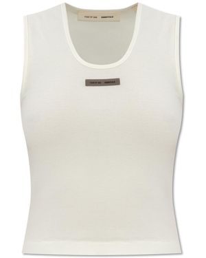 Fear Of God T-Shirt With Logo - White