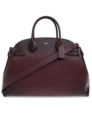 COACH Handbag 'empire Carryall 40', - Purple