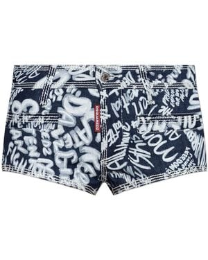 DSquared² Denim Shorts - Multicolour
