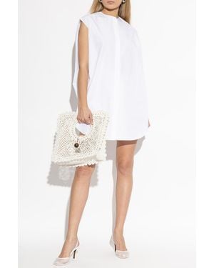 Jacquemus Loose-Fit Dress - White