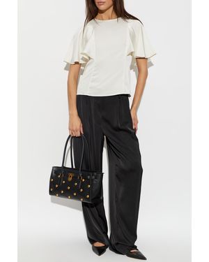 MICHAEL Michael Kors Satin Top - White