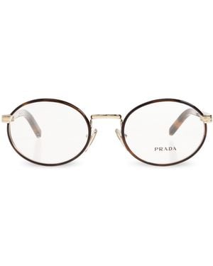 Prada Prescription Glasses 'B55V' - Metallic