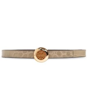 Tory Burch Double-Sided Belt - White