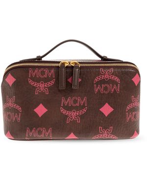 MCM Toiletry Bag 'Ottomar' - Brown
