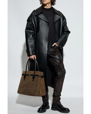 DSquared² Waxed Jeans With Velour 'Cool Guy' - Black