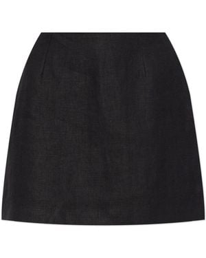 Posse Linen Skirt "Alice" - Black
