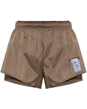 Satisfy 'Techsilk 3' Shorts - Brown