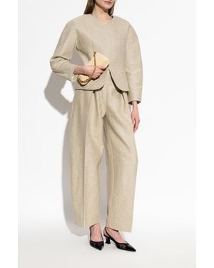 Jacquemus "Ovalo" Pants - Natural