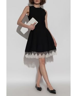 McQueen Sleeveless Dress - Black