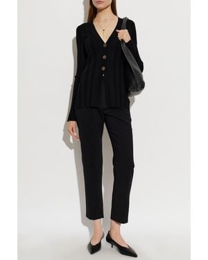 Max Mara Wool Pants 'Acino' - Black
