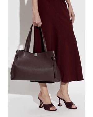 Yuzefi Leather 'Gyoza' Bag - Red