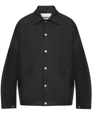 Jil Sander Jacket With Collar - Black
