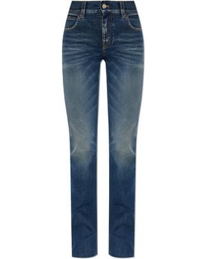 Balenciaga Jeans With Flared Legs - Blue