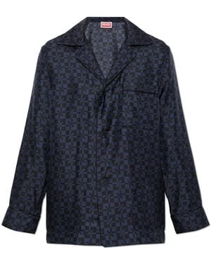 KENZO Silk Shirt - Blue