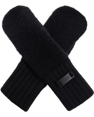 Canada Goose Gloves With Logo - Black