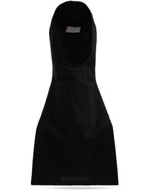 Balenciaga Wool Hood - Black