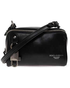 Dolce & Gabbana Shoulder Bag 'Lock' - Black