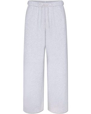 Skims Straight-Leg Joggers - White