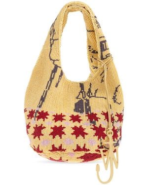 JW Anderson "Mini Beaded" Bag - Orange