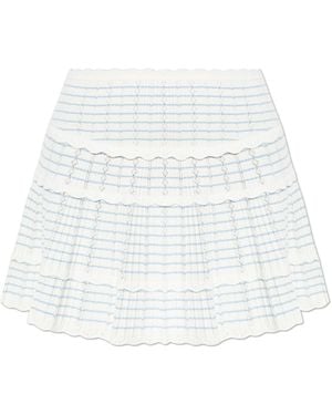 LoveShackFancy Skirt "Colella" - White