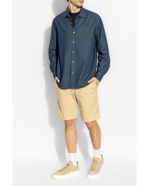 Paul & Shark Cotton Shirt - Blue