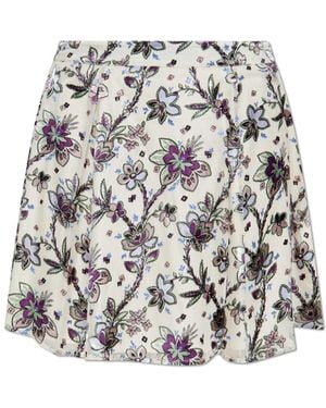 Kate Spade Floral Motif Skirt - White