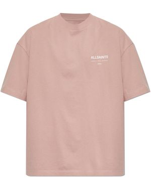 AllSaints T-Shirt 'Backstage' - Pink