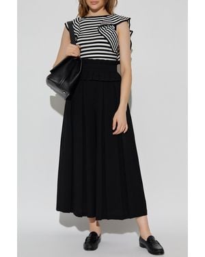 Max Mara "Vieste" Sleeveless Top - Black