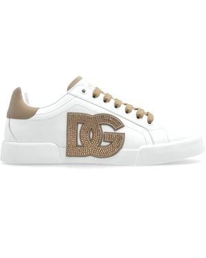 Dolce & Gabbana Sports Shoes, - White