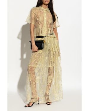 Munthe "Beverly" Skirt - Natural