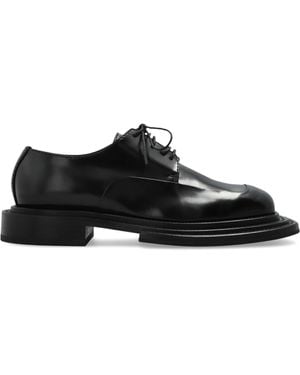 Moschino 'Derby' Type Shoes - Black