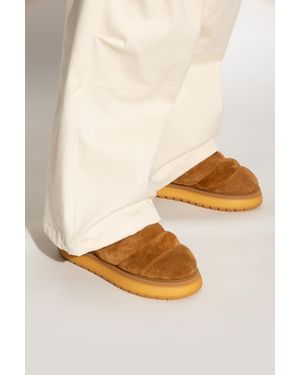 Moncler Snow Boots 'Gaia Pocket Mid' - Natural
